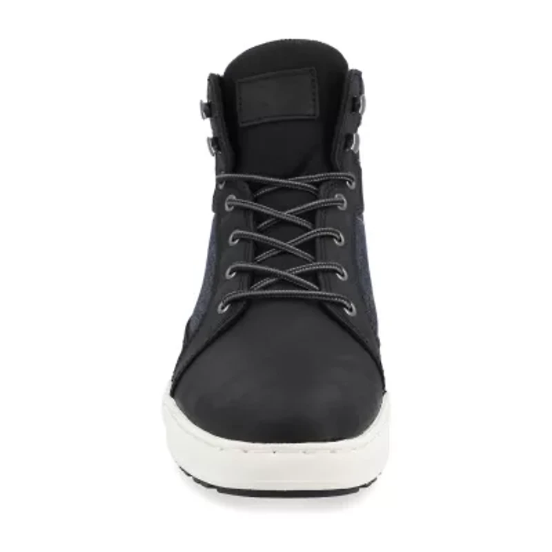 Territory Mens Latitude Flat Heel Lace Up Boots