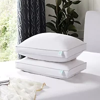 Martha Stewart Down 2-Pack Medium Density Bed Pillow