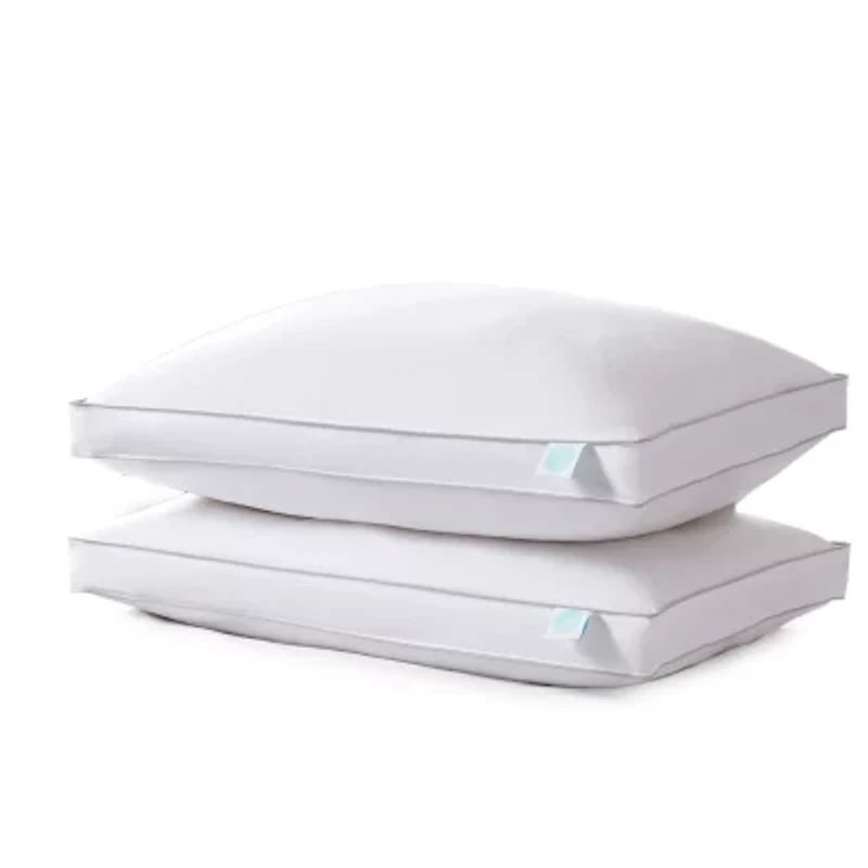 Martha Stewart Down 2-Pack Medium Density Bed Pillow