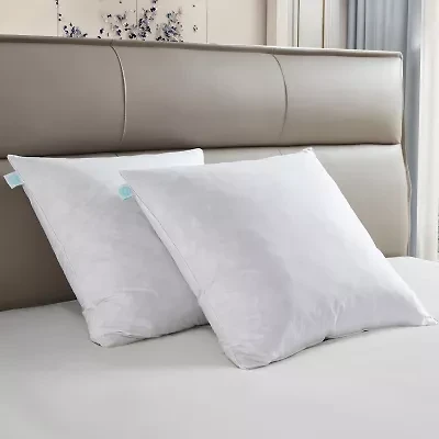 Martha Stewart Down 2-Pack Medium/Firm Bed Pillow