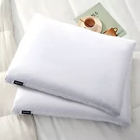 Beautyrest 2" Gusseted Down 2-Pack Medium Density Bed Pillow