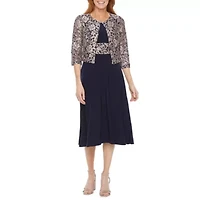 Jessica Howard Womens Jacket Dress