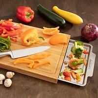 Cuisinart Outdoors Bamboo Slide Out Tray with Cutting Board