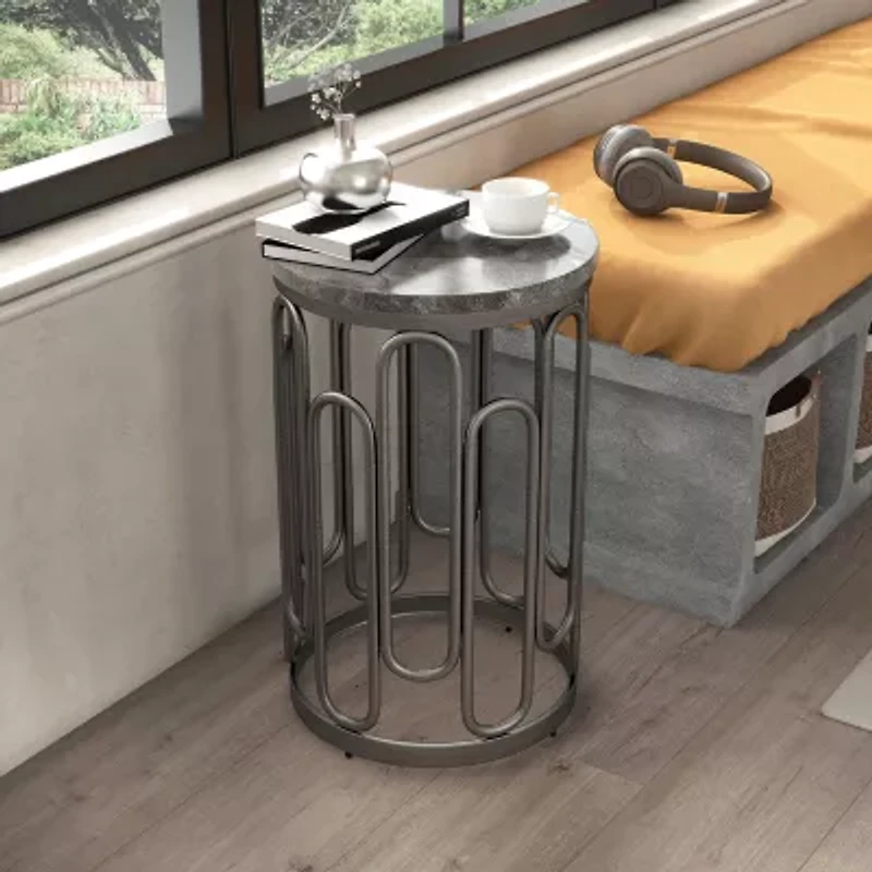 Austin Metal End Table