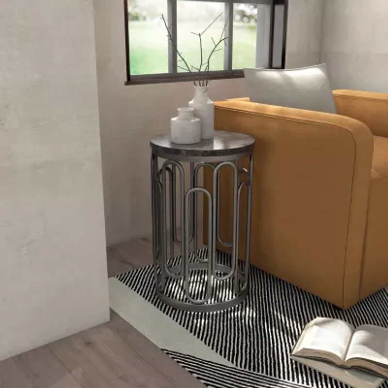 Austin Metal End Table
