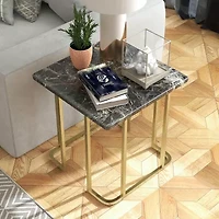 Mel Metal End Table