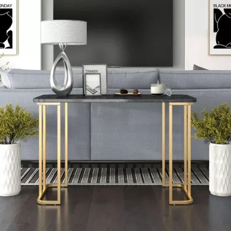 Mel Metal Console Table