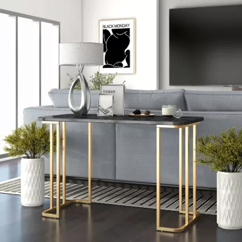 Mel Metal Console Table