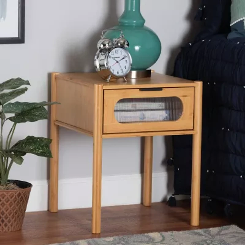 Naresh 1-Drawer End Table