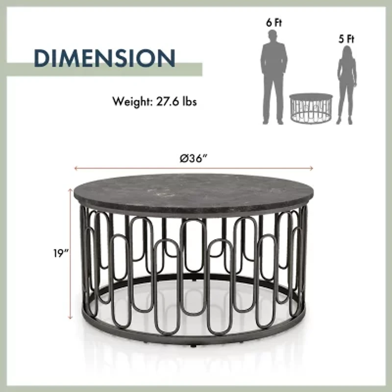 Austin Metal Coffee Table