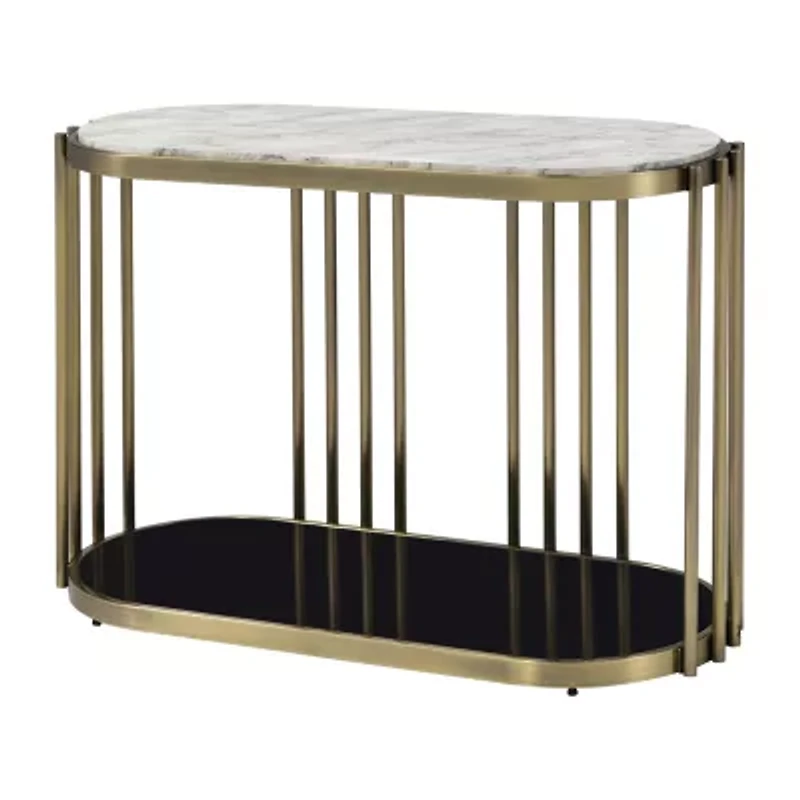 Aurora Storage Metal Console Table