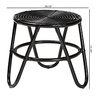 Pertessa Rattan End Table