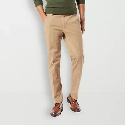 Dockers Workday Khaki With Smart 360 Flex Mens Slim Fit Flat Front Pant
