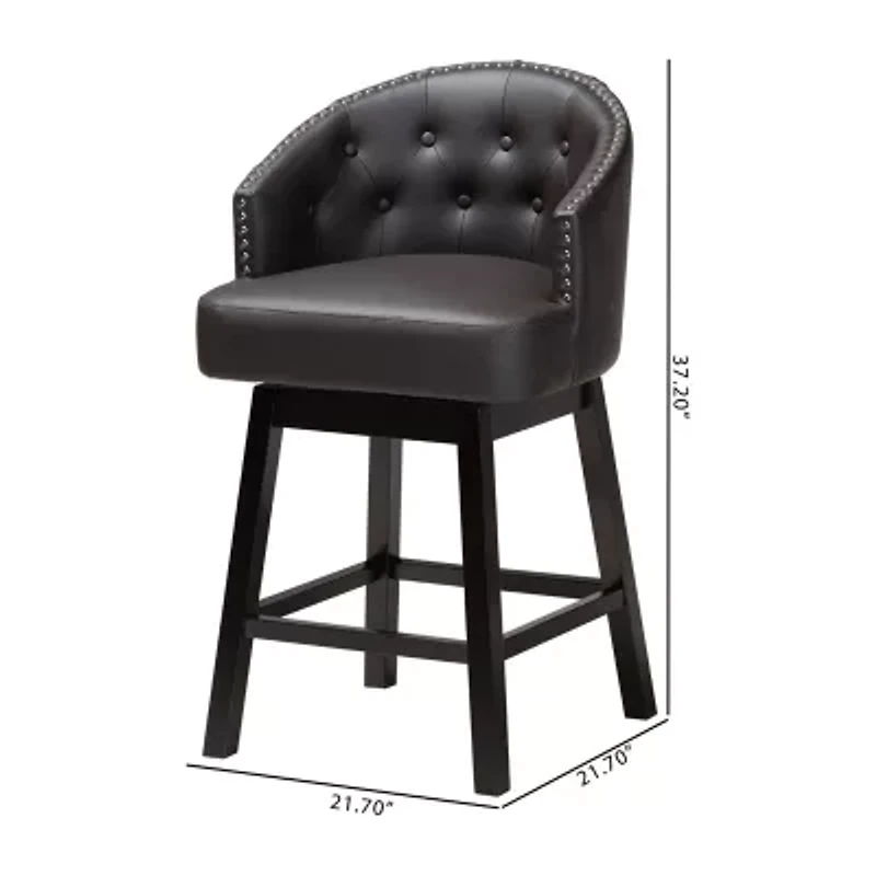 Theron 2-pc. Counter Height Bar Stool