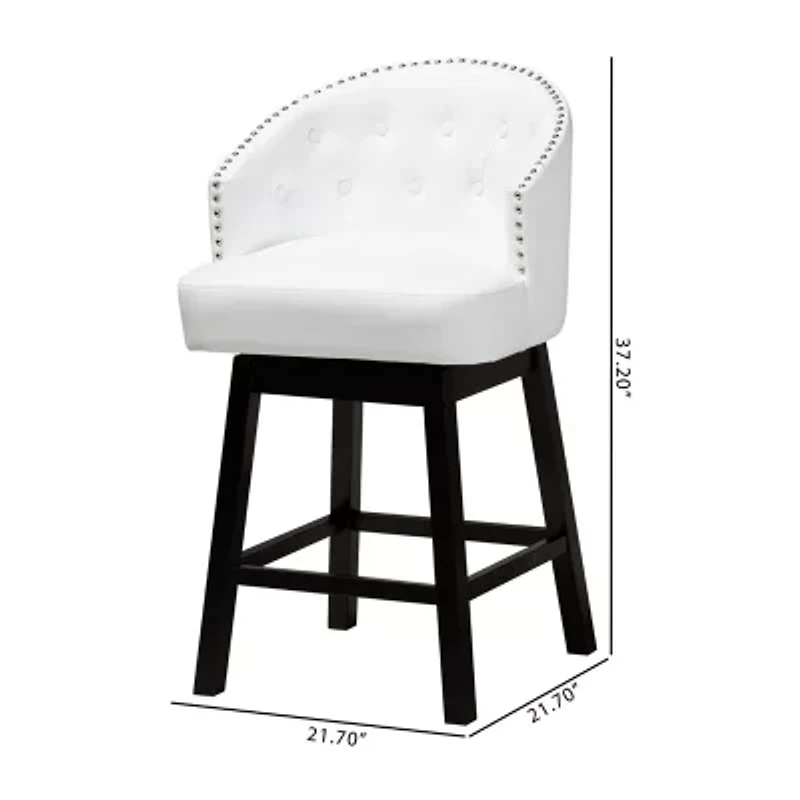 Theron 2-pc. Counter Height Bar Stool