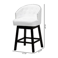 Theron 2-pc. Counter Height Bar Stool