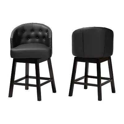 Theron 2-pc. Counter Height Bar Stool