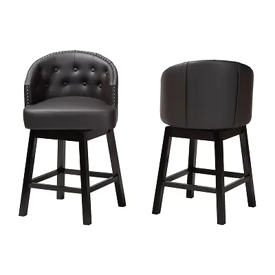 Theron 2-pc. Counter Height Bar Stool