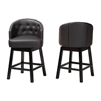 Theron 2-pc. Counter Height Bar Stool
