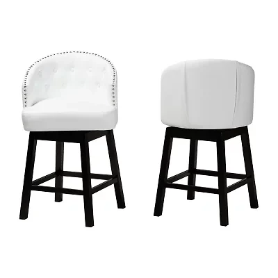 Theron 2-pc. Counter Height Bar Stool