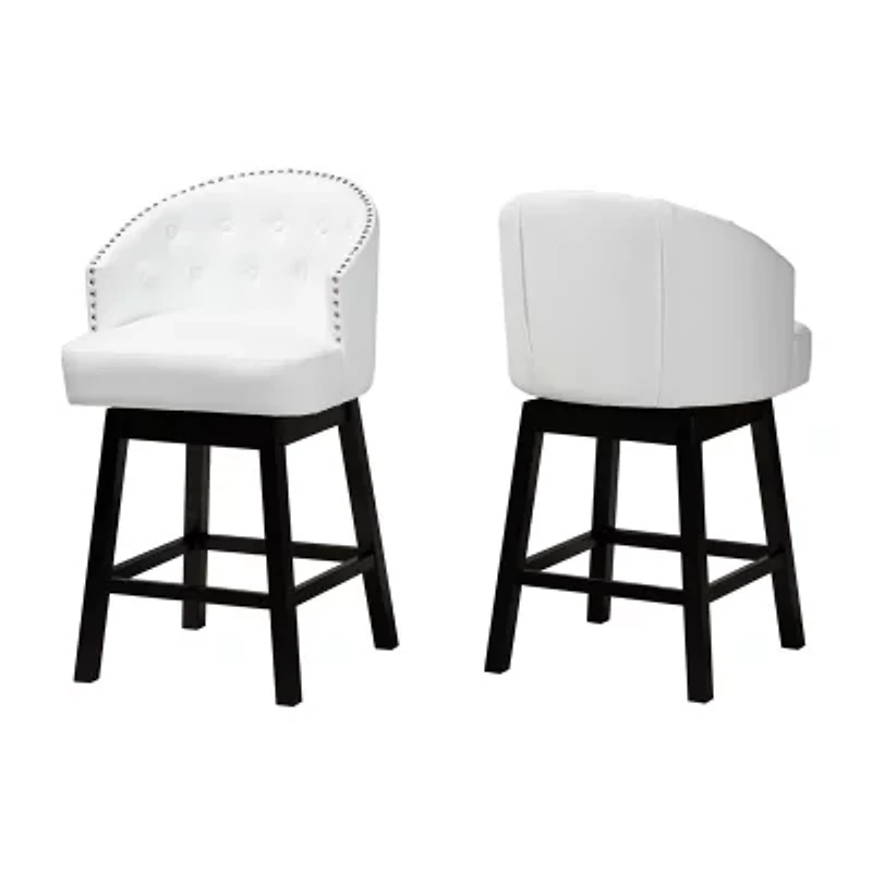 Theron 2-pc. Counter Height Bar Stool