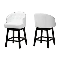 Theron 2-pc. Counter Height Bar Stool