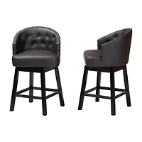 Theron 2-pc. Counter Height Bar Stool