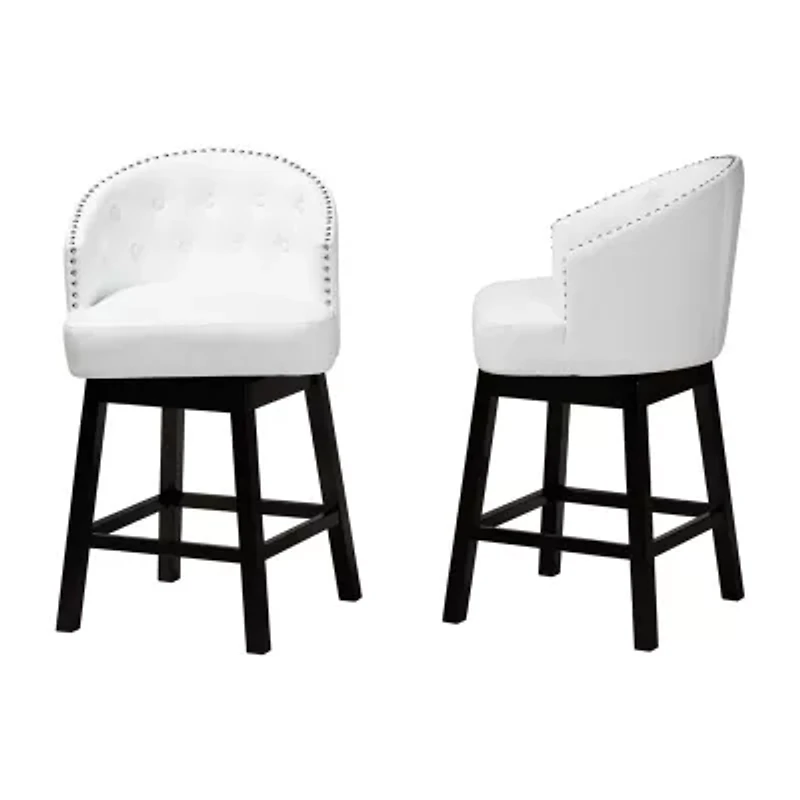 Theron 2-pc. Counter Height Bar Stool