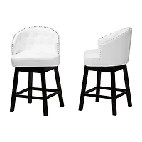 Theron 2-pc. Counter Height Bar Stool