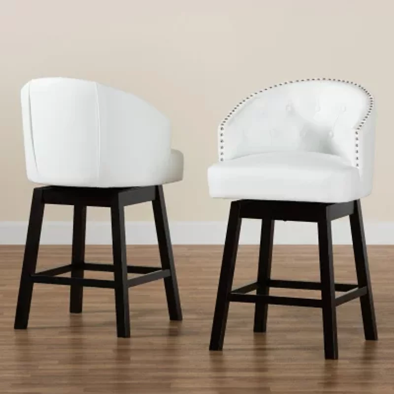 Theron 2-pc. Counter Height Bar Stool