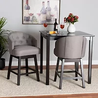 Theron 2-pc. Counter Height Bar Stool