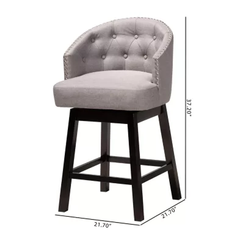 Theron 2-pc. Counter Height Bar Stool