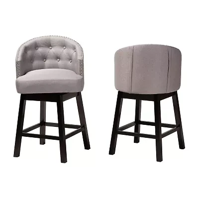 Theron 2-pc. Counter Height Bar Stool