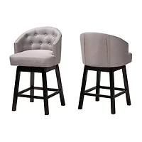 Theron 2-pc. Counter Height Bar Stool