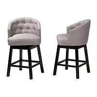 Theron 2-pc. Counter Height Bar Stool