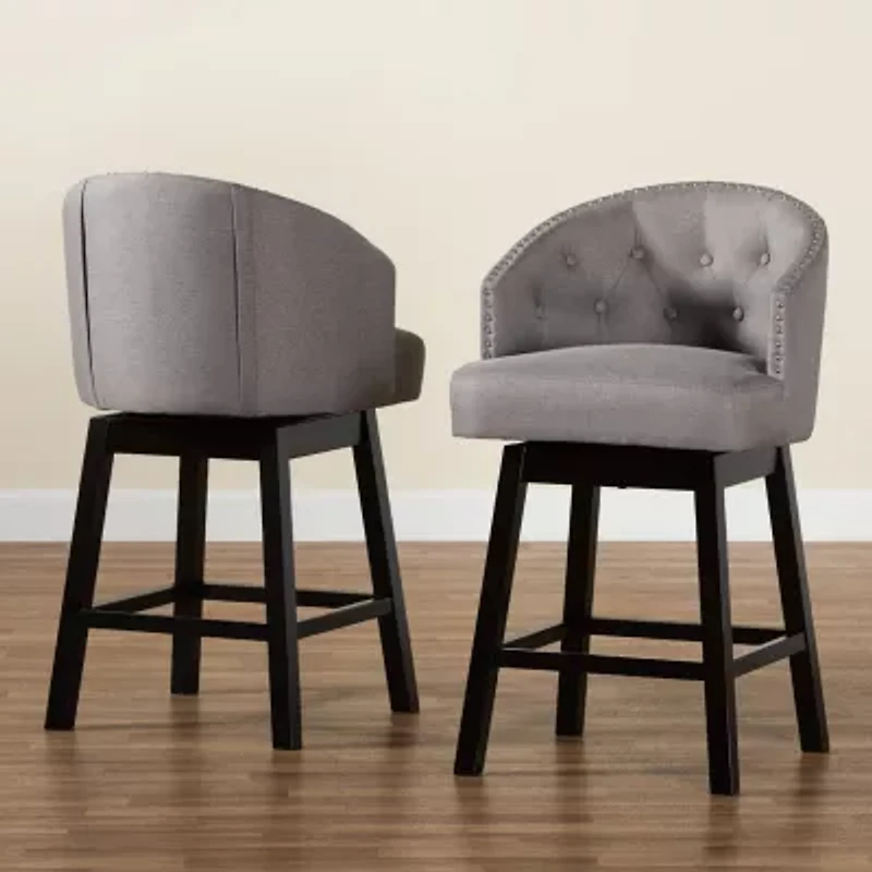 Theron 2-pc. Counter Height Bar Stool