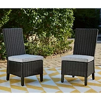Signature Design by Ashley® Beachcroft  2-pc. Outdoor Side Chair with Nuvella Cushion

