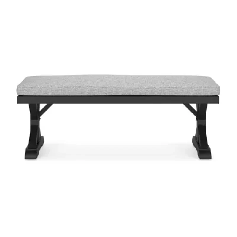 Signature Design by Ashley® Beachcroft Outdoor Bench with Nuvella Cushion
