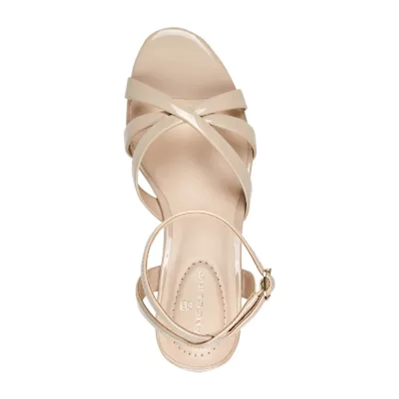 BANDOLINO Womens Adler Wedge Sandals