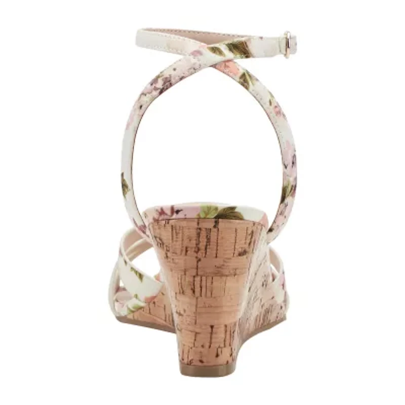 BANDOLINO Womens Adler Wedge Sandals