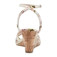 BANDOLINO Womens Adler Wedge Sandals