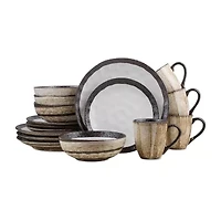 Stone + Lain Lucy 16-pc. Porcelain Dinnerware Set