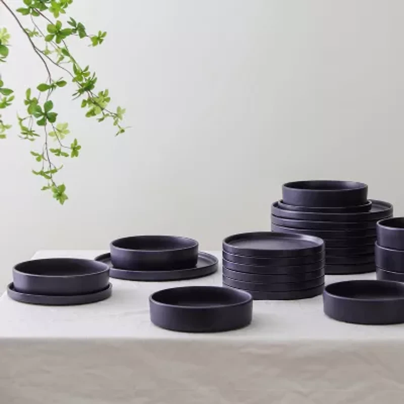 Stone + Lain Cleo -pc. Stoneware Dinnerware Set
