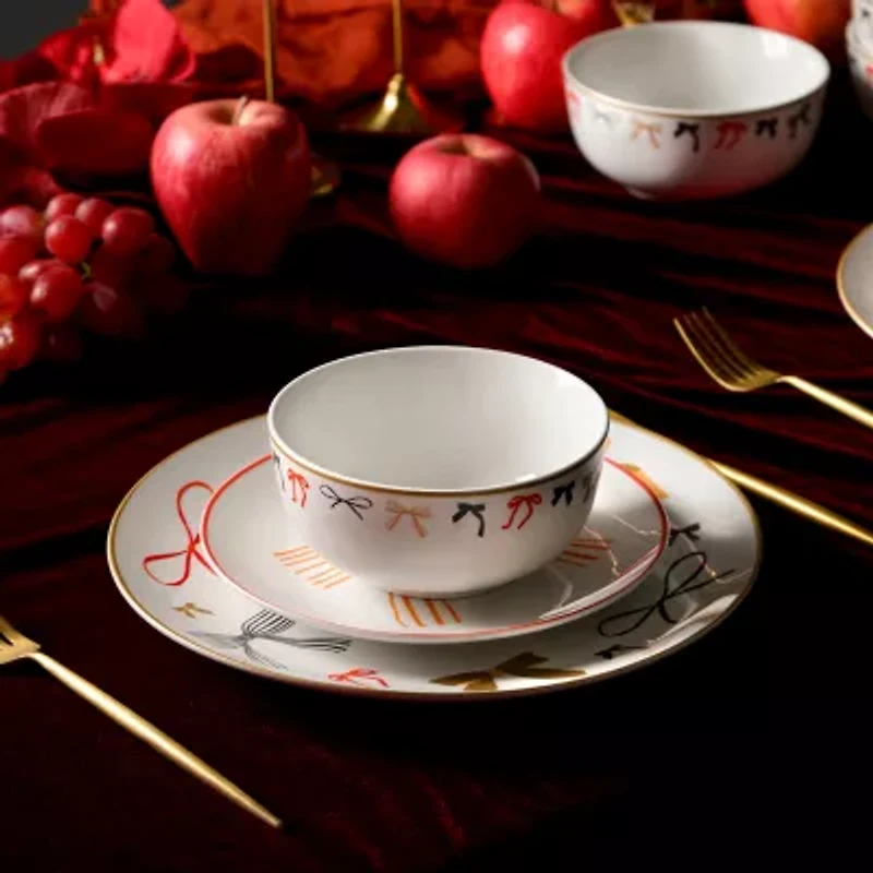 Stone + Lain Rosie 24-pc. Porcelain Dinnerware Set