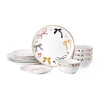 Stone + Lain Rosie 12-pc. Porcelain Dinnerware Set