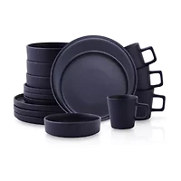 Stone + Lain Cleo 16-pc. Stoneware Dinnerware Set