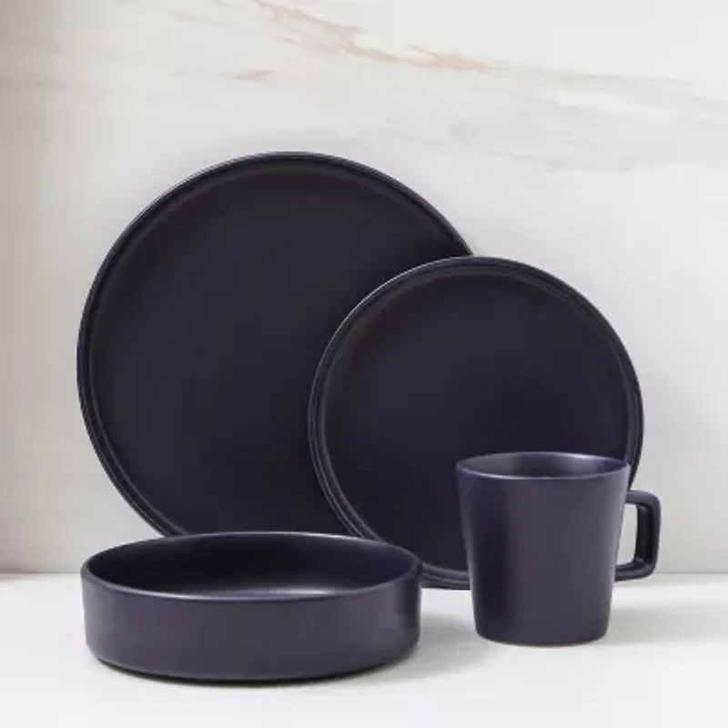 Stone + Lain Cleo 16-pc. Stoneware Dinnerware Set