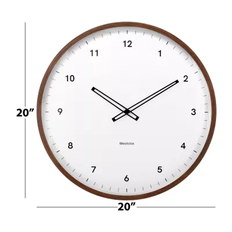 Westclox Decorative Home Large Timepiece Collection Wall Clock
