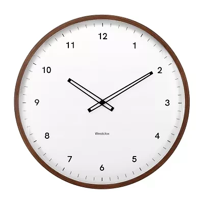 Westclox Decorative Home Large Timepiece Collection Wall Clock