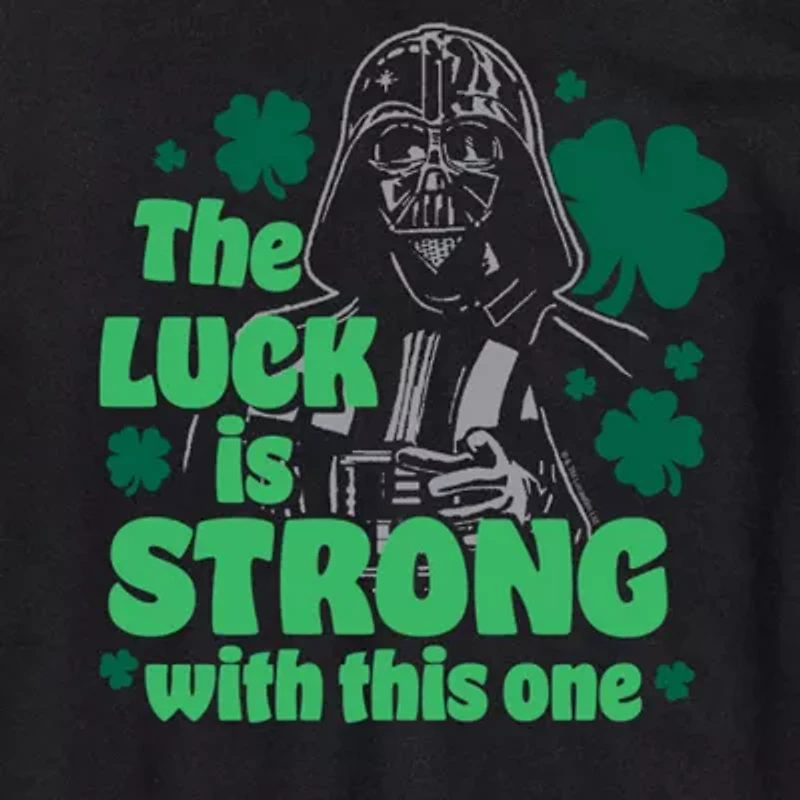 Novelty Mens Crew Neck Short Sleeve Star Wars Graphic T-Shirt